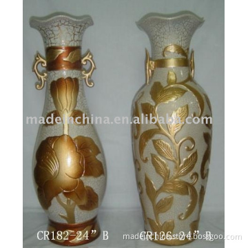 marbled porcelain vase